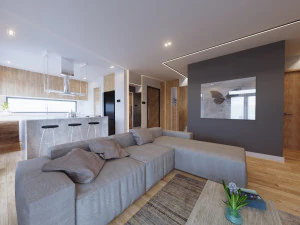Interior design Scandinavian style 3D Model