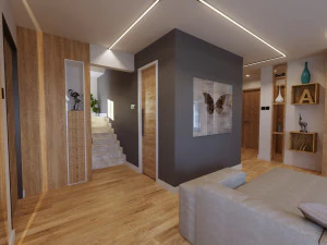Interior design Scandinavian style 3D Model
