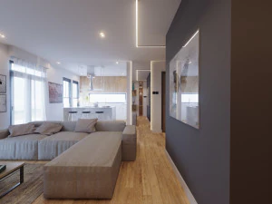 Interior design Scandinavian style 3D Model