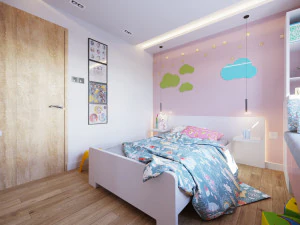 Interior design Scandinavian style 3D Model