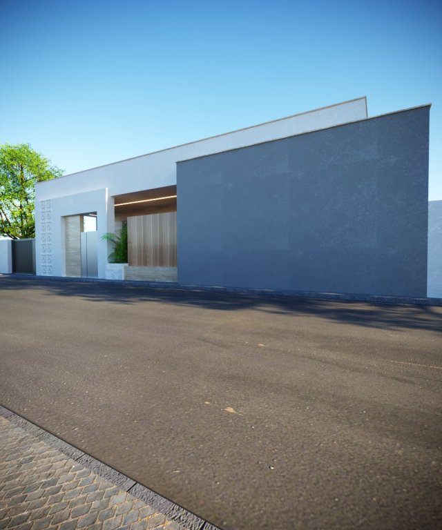 Small villa Modelo 3D .c4d .max .obj .3ds .fbx .stl .blend 