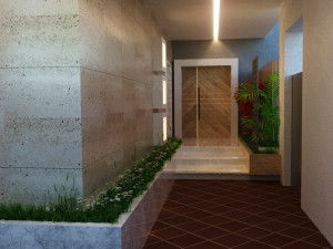 Small villa Modelo 3D