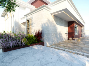 of a classic style villa 3D 모델