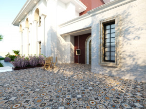 of a classic style villa 3D 모델
