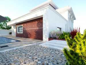 of a classic style villa 3D 모델