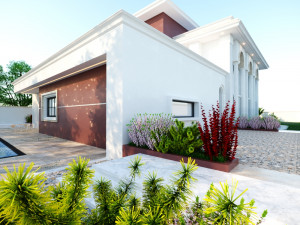 of a classic style villa 3D 모델