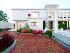 Of a classic style villa 3D Model