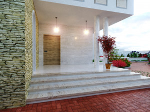 Of a classic style villa 3D मॉडल
