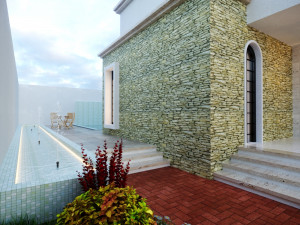Of a classic style villa 3D मॉडल