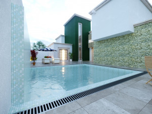 Of a classic style villa 3D मॉडल