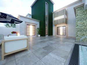 Of a classic style villa 3D मॉडल