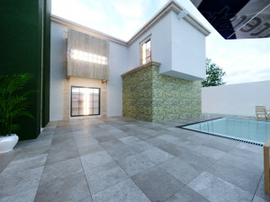 Of a classic style villa 3D मॉडल