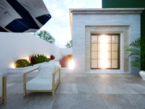 Of a classic style villa 3D मॉडल