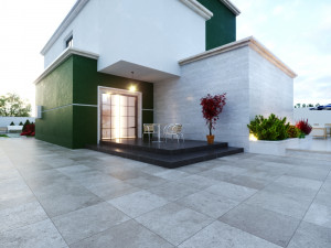 Of a classic style villa 3D मॉडल