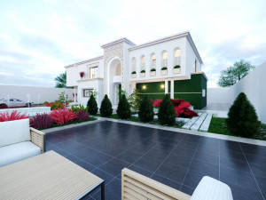 Of a classic style villa 3D मॉडल
