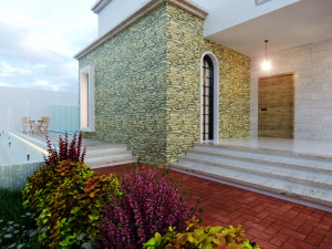 Of a classic style villa 3D मॉडल