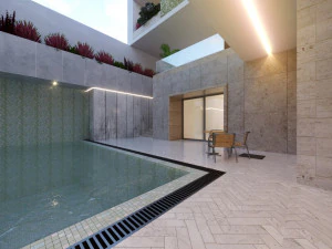 Of Modern home villa 3D Model