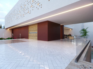 Of Modern home villa 3D 모델