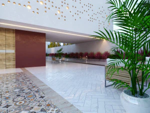 Of Modern home villa 3D Model
