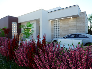 Modern villa model 1988 Model 3D