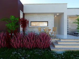 Modern villa model 1988 3D Model