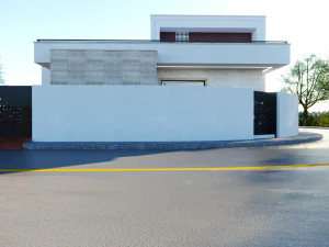 Modern villa model 1988 3D Model