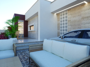 Modern villa model 1988 Model 3D