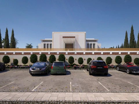 Wedding hall suitable for upscale occasions 3D Model