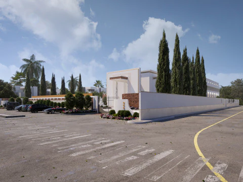 Wedding hall suitable for upscale occasions 3D Model