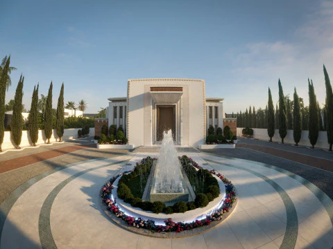 Wedding hall suitable for upscale occasions 3D Model