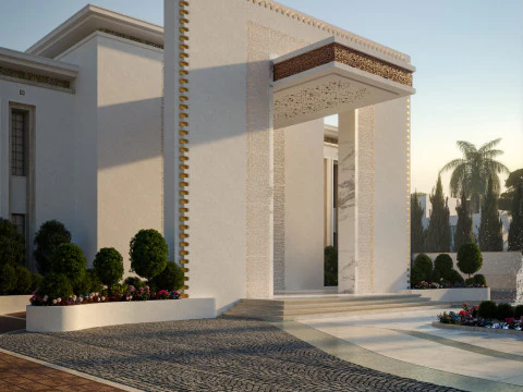 Wedding hall suitable for upscale occasions 3D Model