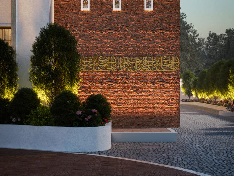 Wedding hall suitable for upscale occasions 3D Model