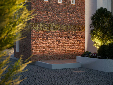 Wedding hall suitable for upscale occasions 3D Model