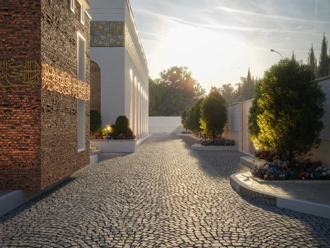 Wedding hall suitable for upscale occasions 3D Model