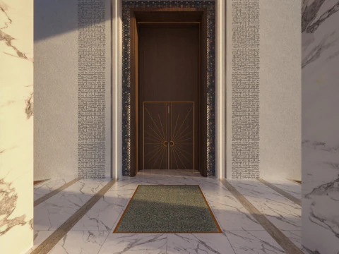 Wedding hall suitable for upscale occasions 3D Model