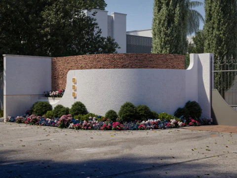 Wedding hall suitable for upscale occasions 3D Model