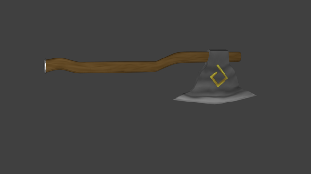 the viking ax 3D Модель .c4d .max .obj .3ds .fbx .stl .blend 