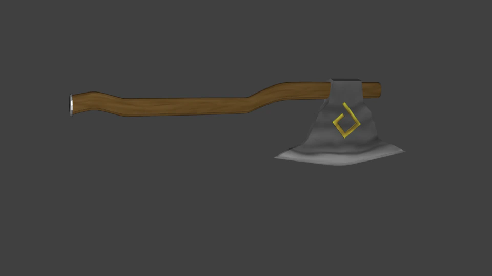 the viking ax 3D Model .c4d .max .obj .3ds .fbx .stl .blend 
