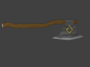 the viking ax 3D Model