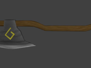 the viking ax 3D Model