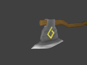 the viking ax 3D Модель