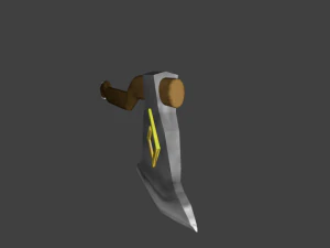 the viking ax 3D Model