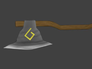 the viking ax 3D Model