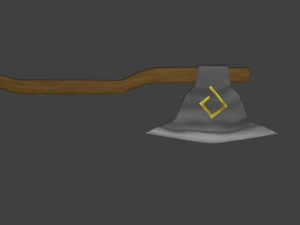 the viking ax 3D Model