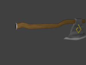 the viking ax 3D Model