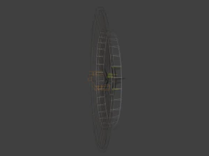 spiked shield 3D Model