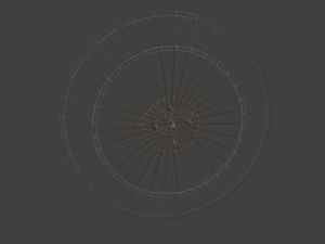 spiked shield Modèle 3D