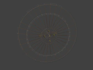 spiked shield 3D Model