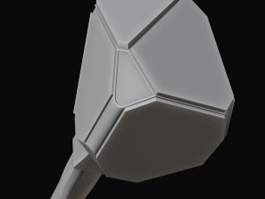 hammer low-poly 3D Model