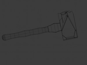 hammer low-poly 3D Model